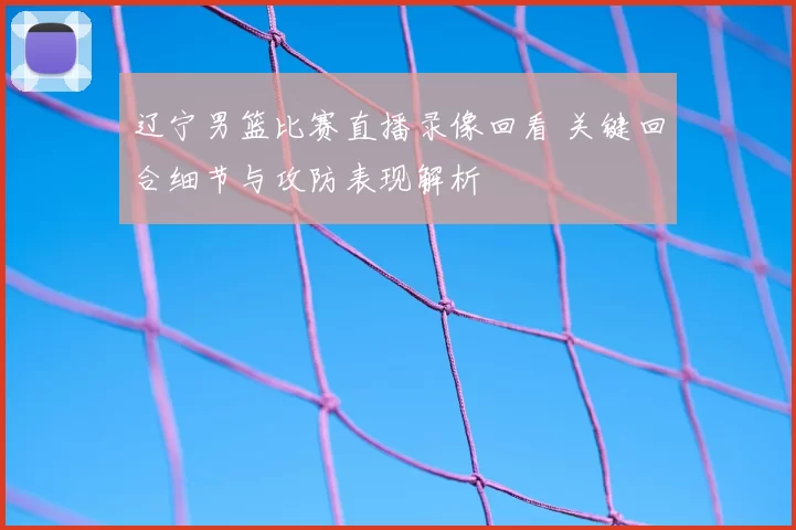 辽宁男篮比赛直播录像回看 关键回合细节与攻防表现解析